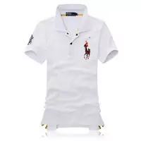 jogging tee shirt cotton polo ralph lauren man color horse white